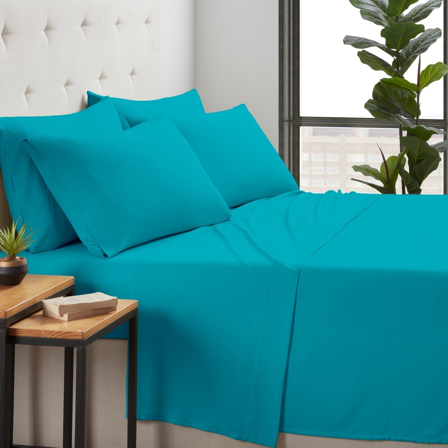 Kathy Ireland Bamboo Cooling 6 Piece Sheet set - Quahog Bay Bedding