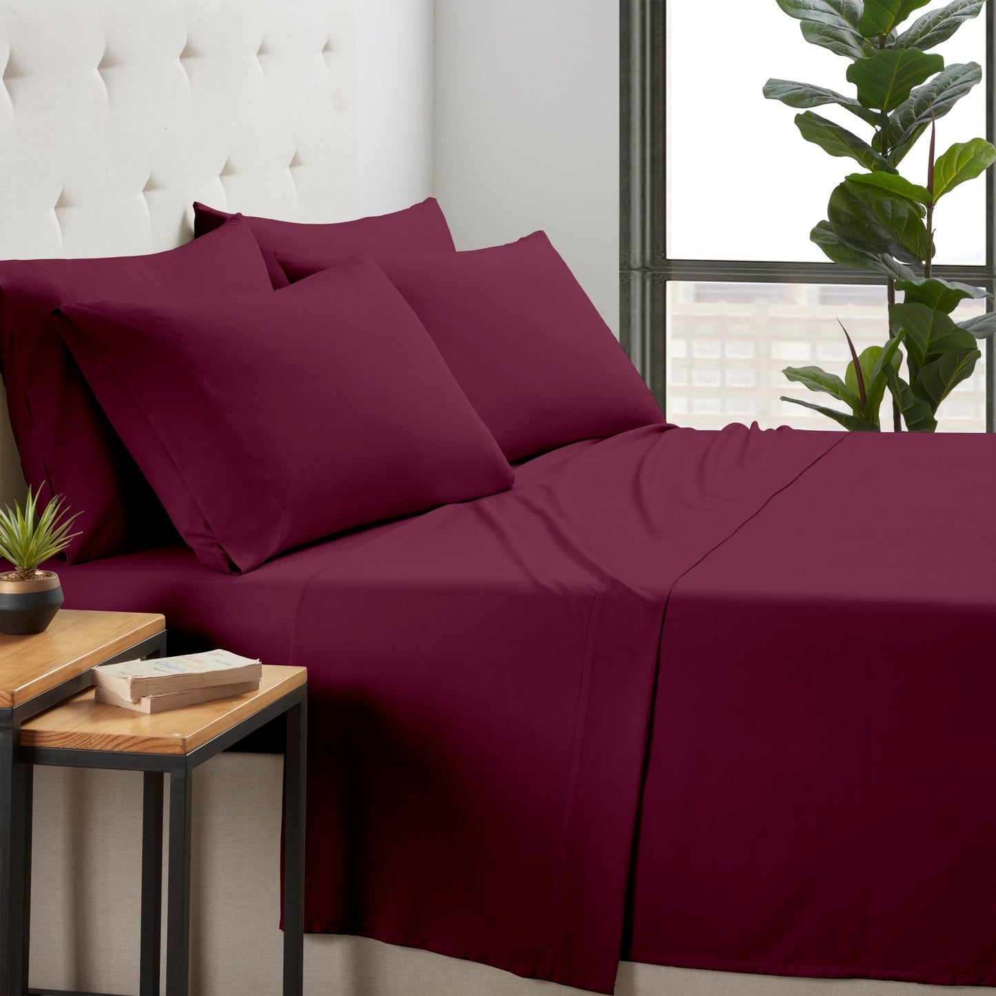 Kathy Ireland Bamboo Cooling 6 Piece Sheet set - Quahog Bay Bedding