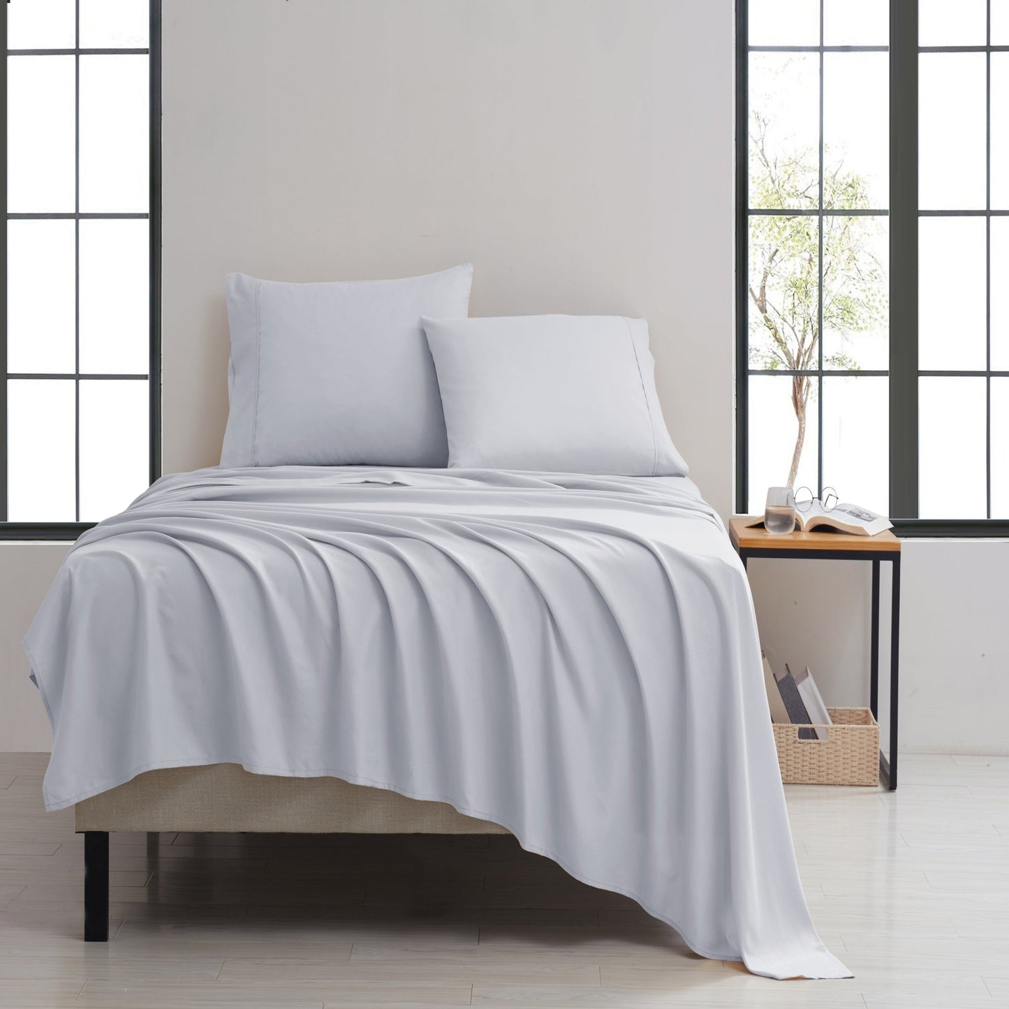 Kathy Ireland Twill Weave Luxury 4 - Piece Sheet Set - Quahog Bay Bedding