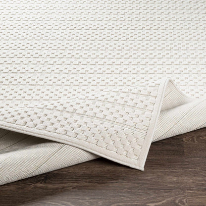 Kirkburton Beige Outdoor Rug - Quahog Bay Bedding