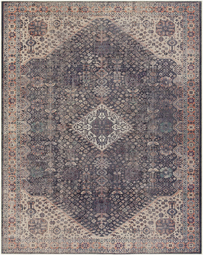 Kittrell Vintage Flat Pile Washable Rug - Clearance