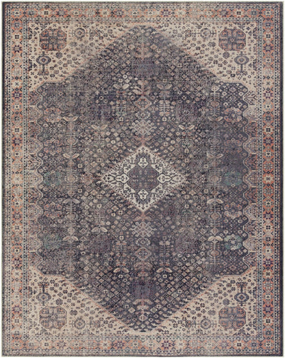 Kittrell Vintage Flat Pile Washable Rug - Clearance - Quahog Bay Bedding