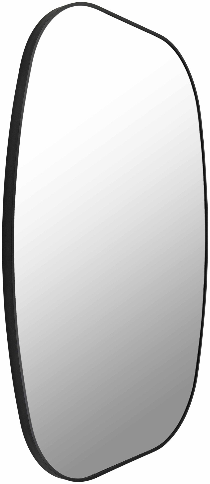 Kopparberg Black Gold Frame Round Mirror - Quahog Bay Bedding