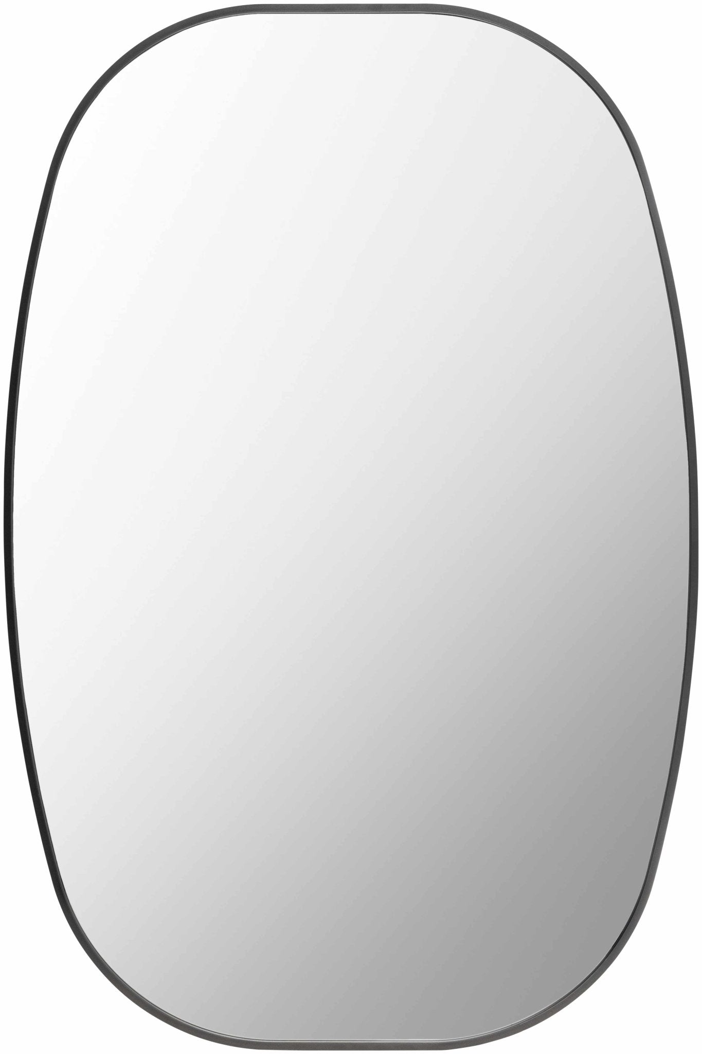 Kopparberg Black Gold Frame Round Mirror - Quahog Bay Bedding