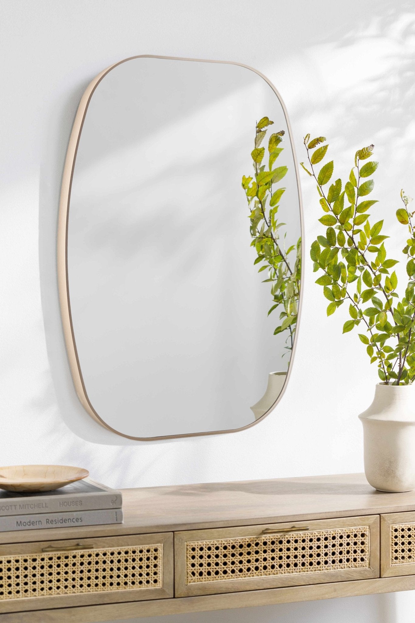 Kopparberg Dark Red Mirror - Quahog Bay Bedding