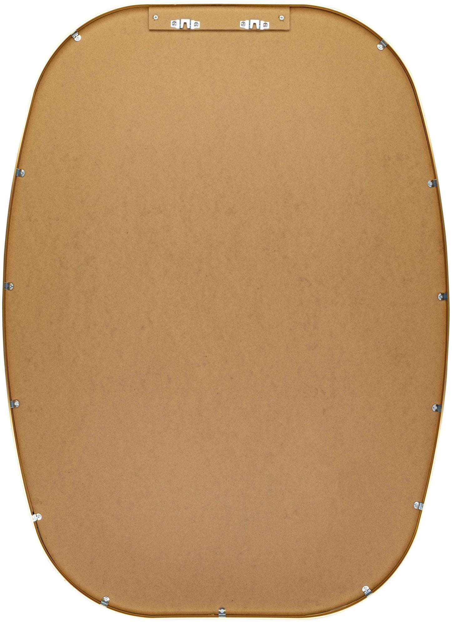 Kopparberg Gold Frame Round Mirror - Quahog Bay Bedding