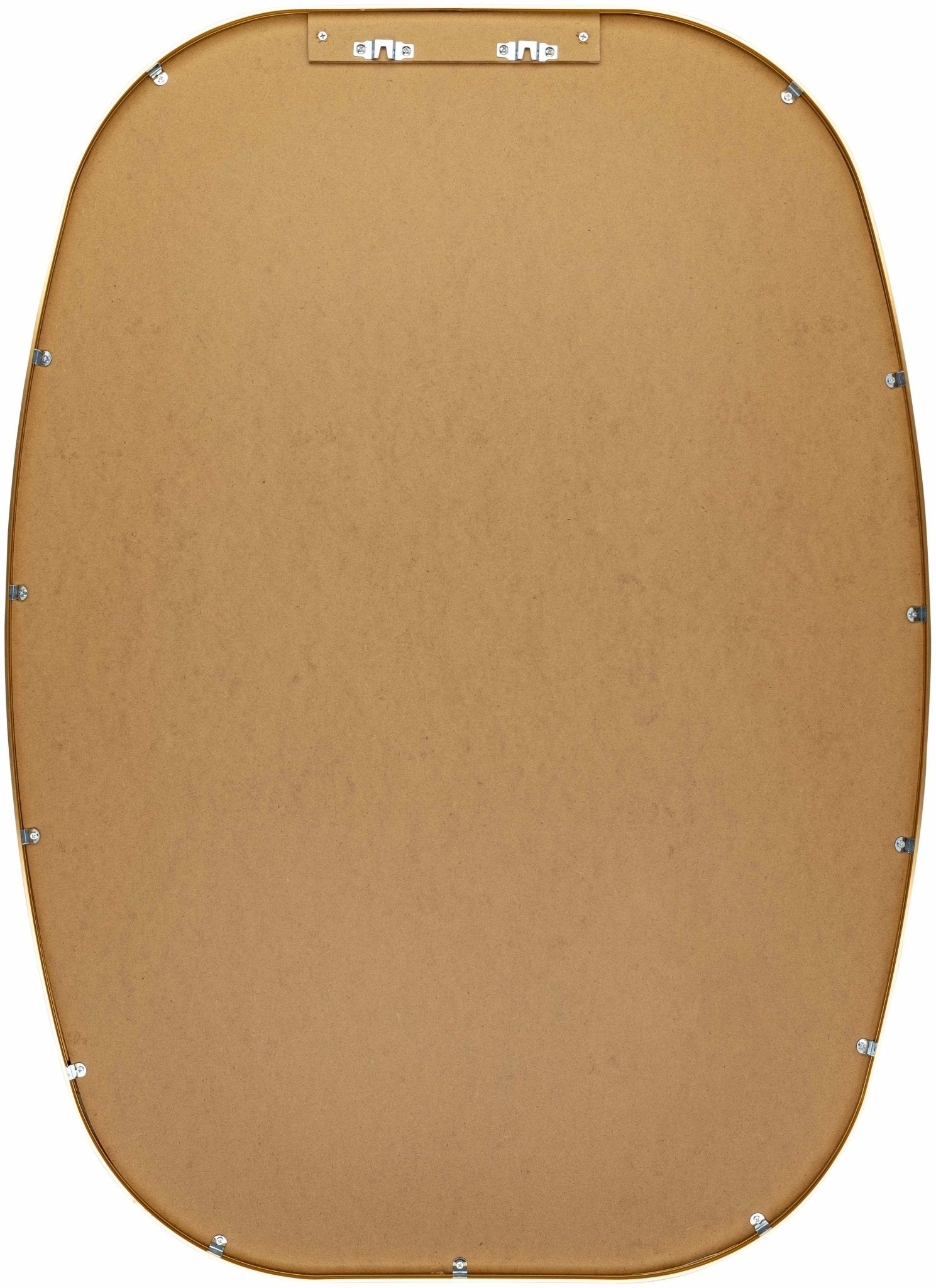 Kopparberg Gold Frame Round Mirror - Quahog Bay Bedding