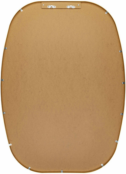 Kopparberg Gold Frame Round Mirror - Quahog Bay Bedding