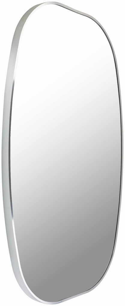 Kopparberg Metallic Silver Gold Frame Round Mirror - Quahog Bay Bedding