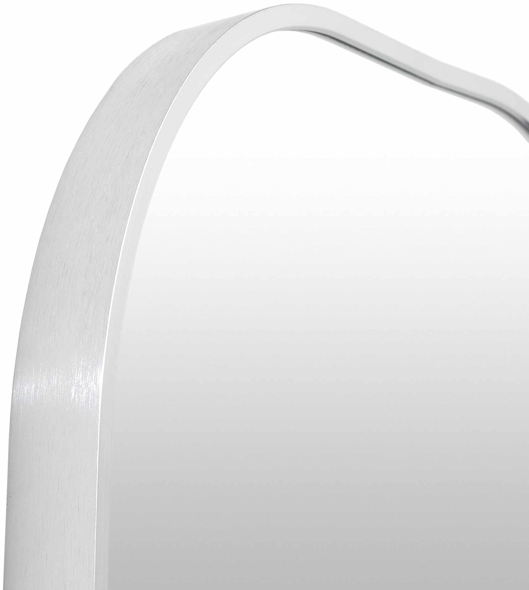 Kopparberg Metallic Silver Gold Frame Round Mirror - Quahog Bay Bedding