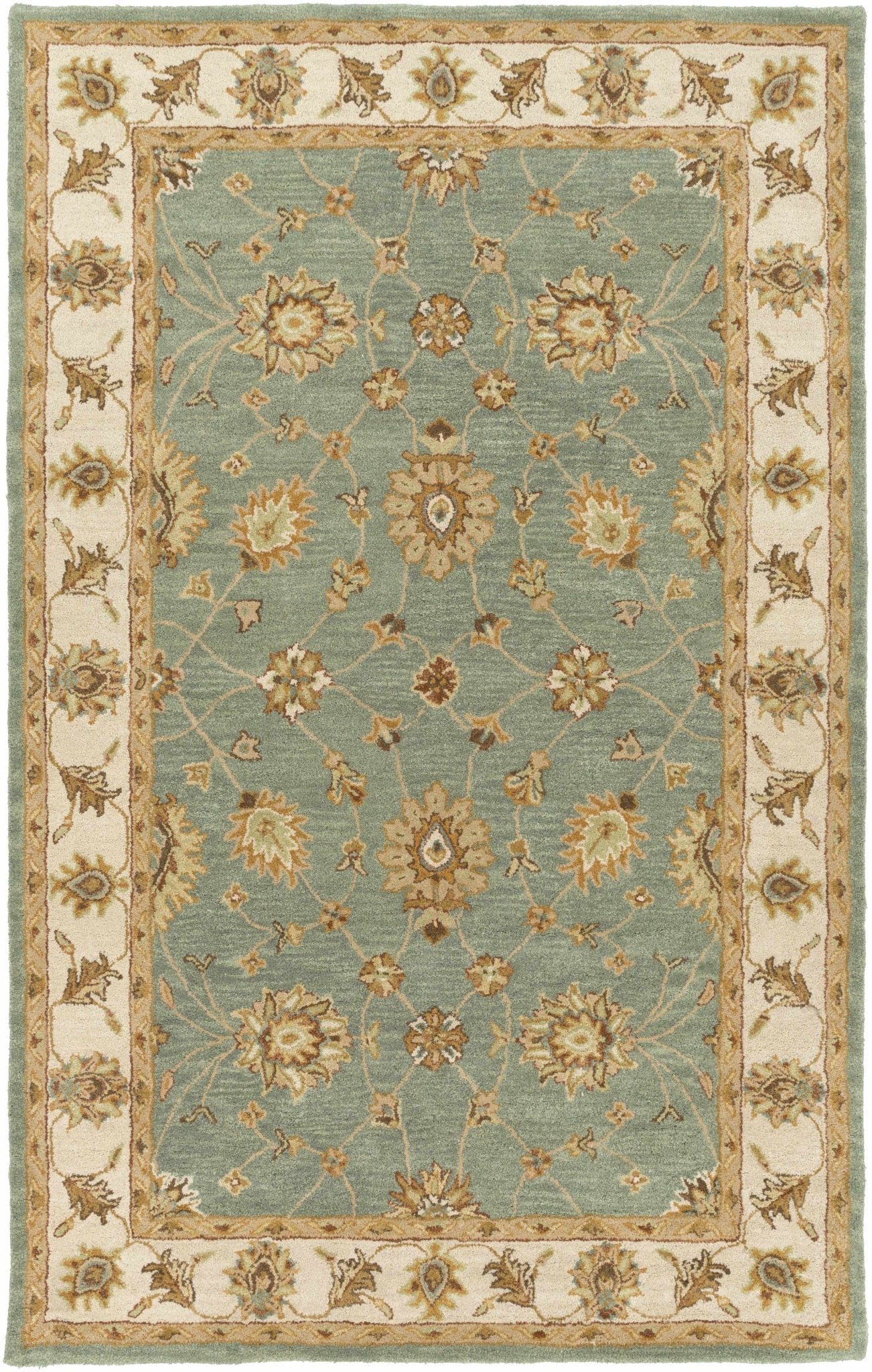 Lagrange Sage Regency Wool Carpet - Quahog Bay Bedding