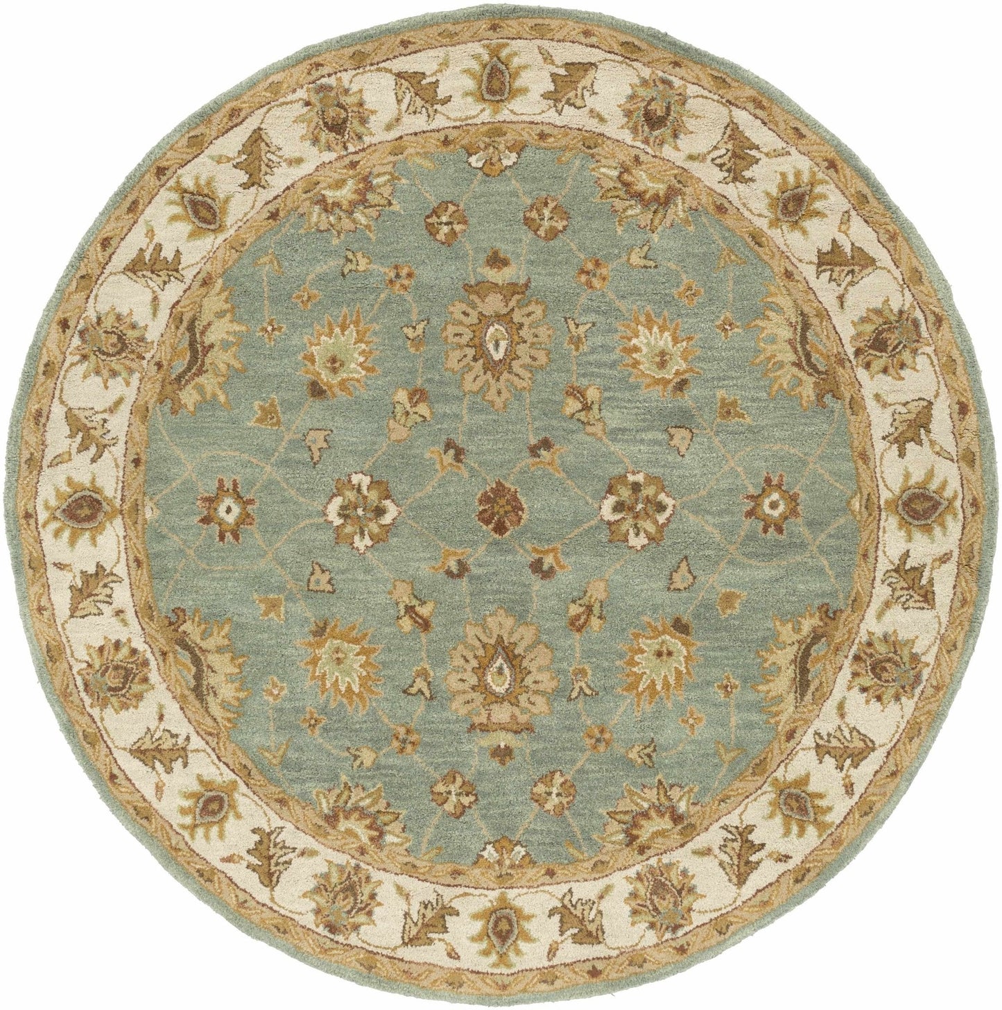 Lagrange Sage Regency Wool Carpet - Quahog Bay Bedding