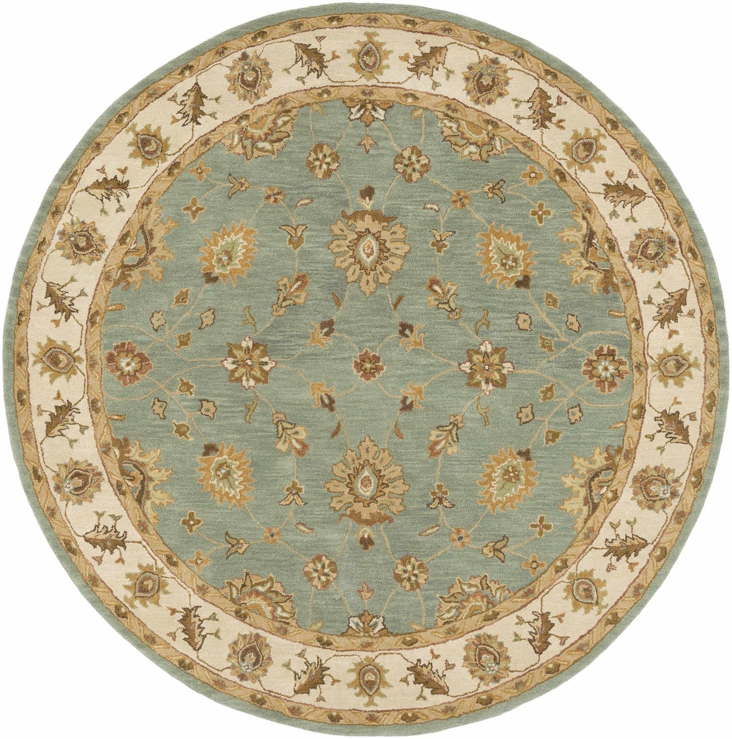 Lagrange Sage Regency Wool Carpet - Quahog Bay Bedding