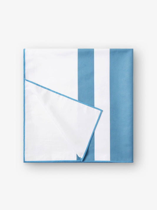 Laguna Blue Microfiber Beach Towel - Quahog Bay Bedding