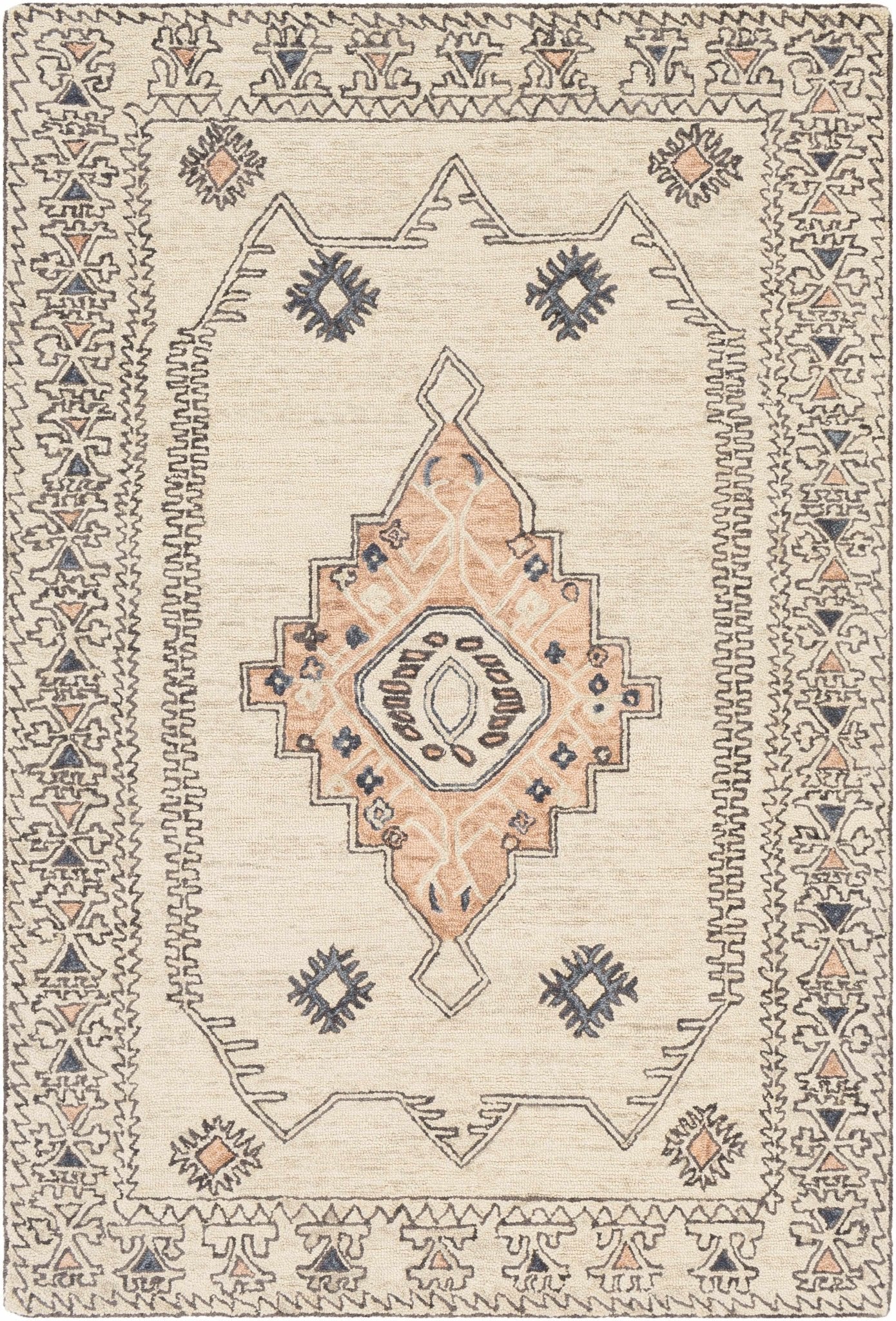 Laketon Wool Area Rug - Quahog Bay Bedding