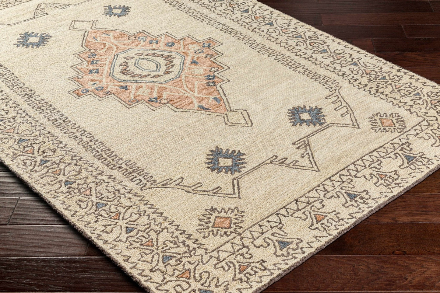 Laketon Wool Area Rug - Quahog Bay Bedding