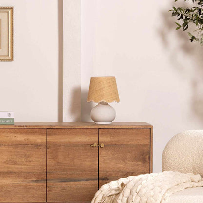 Theisseil Beige Table Lamp