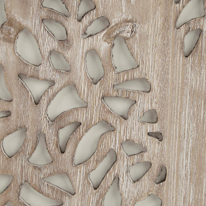 Laurel Branches Laser Cut Tree Framed Panel Wall Decor - Natural - Quahog Bay Bedding
