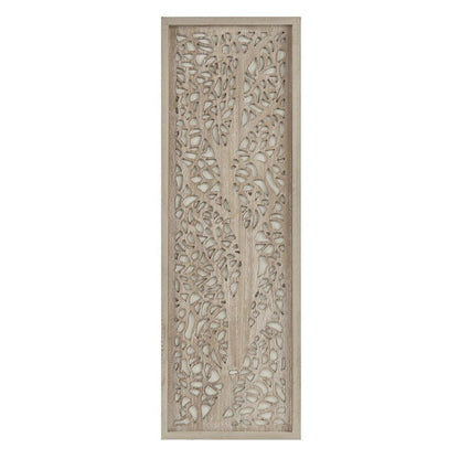 Laurel Branches Laser Cut Tree Framed Panel Wall Decor - Natural - Quahog Bay Bedding