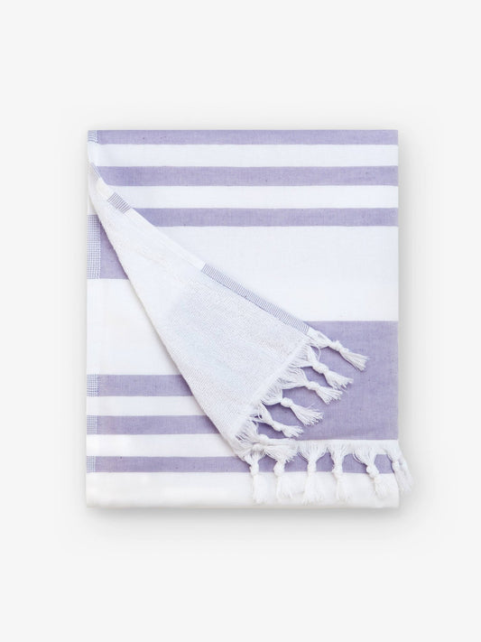 Lavender Savannah Turkish Towel - Quahog Bay Bedding