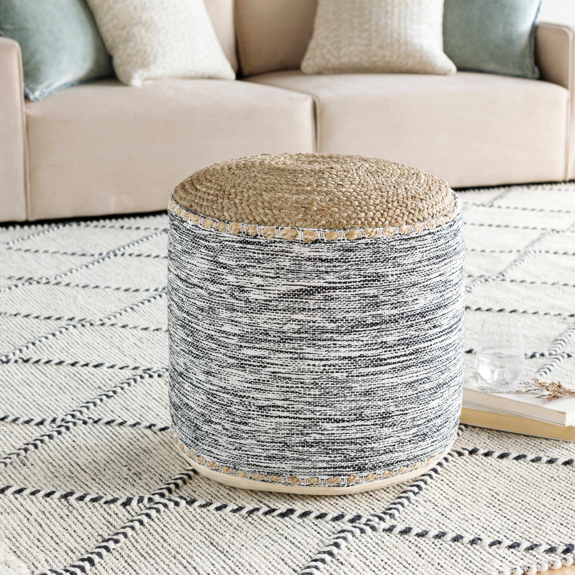 Lavenham Pouf - Quahog Bay Bedding