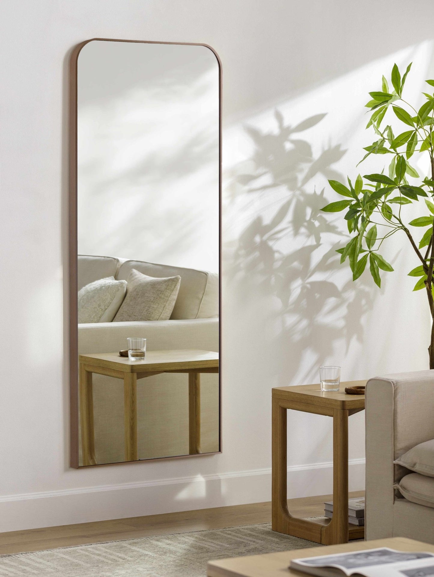 Lavezzola Dark Brown Mirror - Quahog Bay Bedding