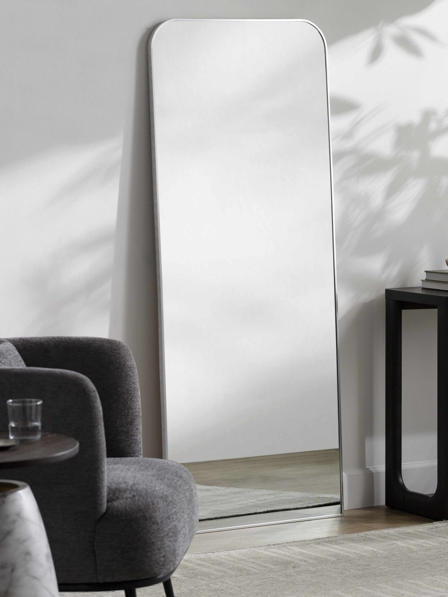 Lavezzola Metallic Silver Mirror - Quahog Bay Bedding