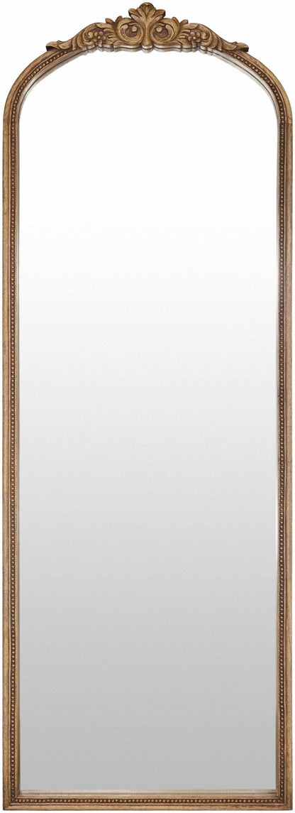Leutesdorf Tan Full Length Mirror - Quahog Bay Bedding