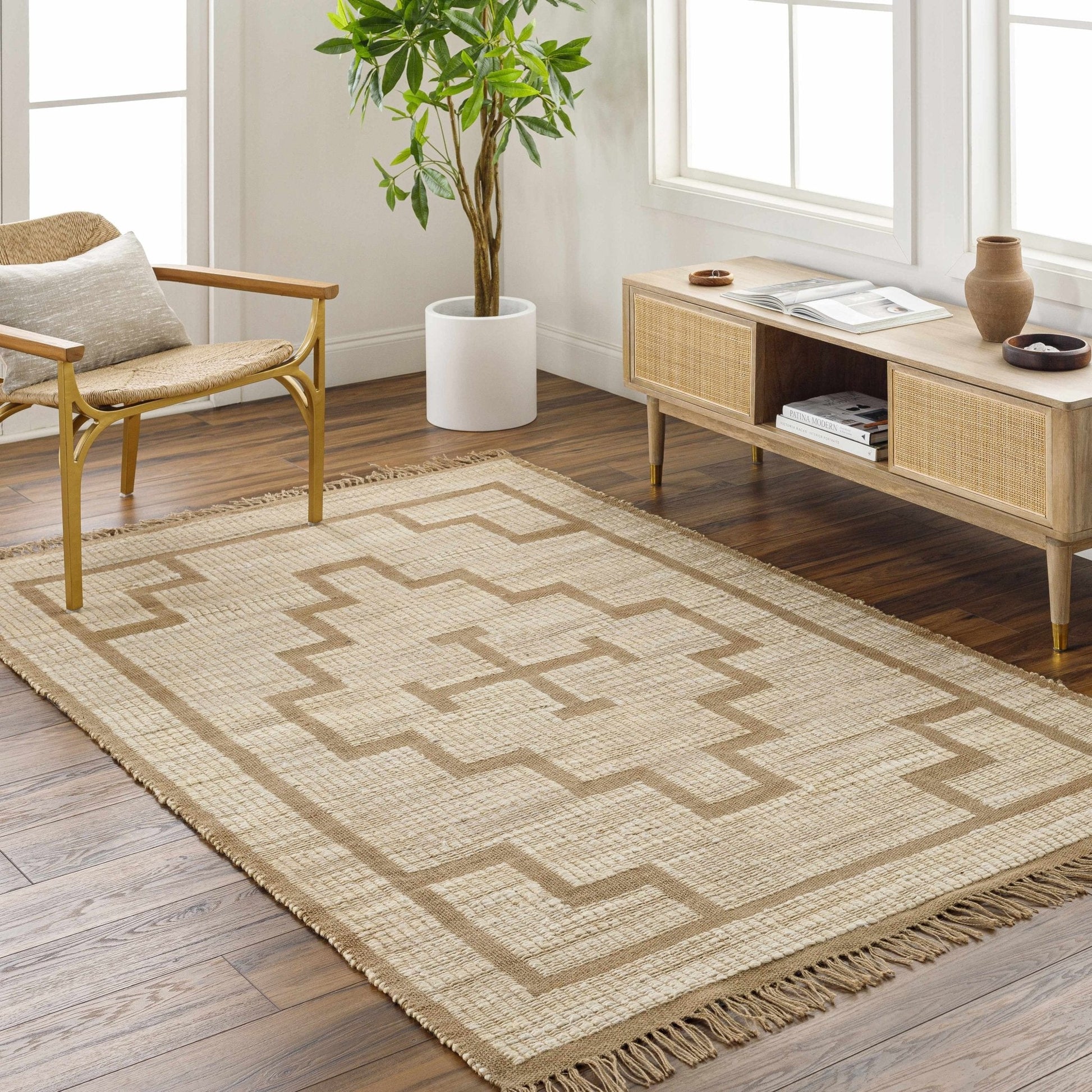 Liana Jute Rug - Quahog Bay Bedding