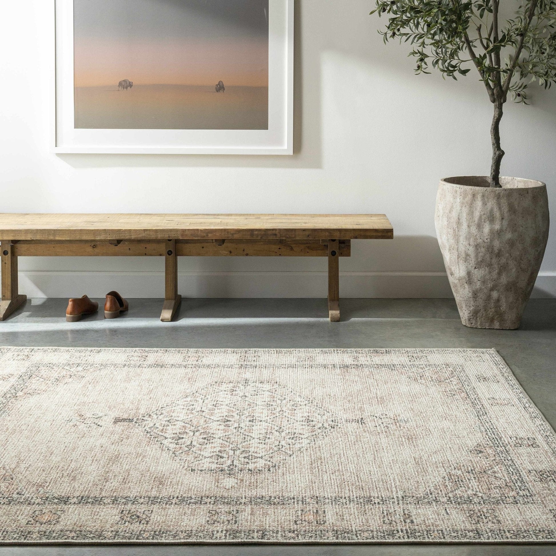 Lila Medallion Brown - Livabliss x Becki Owens - Quahog Bay Bedding