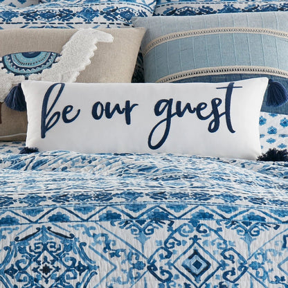 Lillian Be Our Guest Pillow - Quahog Bay Bedding