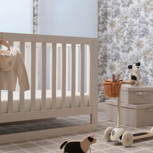 Linen+ Bamboo Crib & Toddler Fitted Sheet - Quahog Bay Bedding