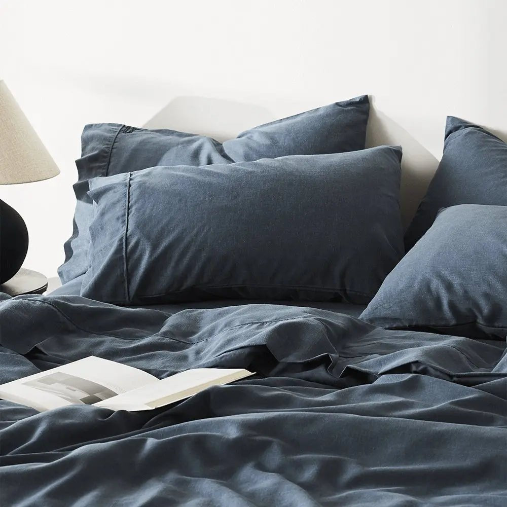 Linen+ Bamboo Pillowcase Set - Quahog Bay Bedding