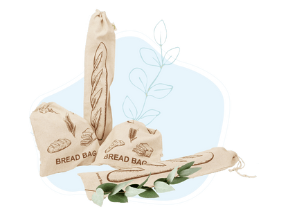 Linen Bread Bags - Quahog Bay Bedding