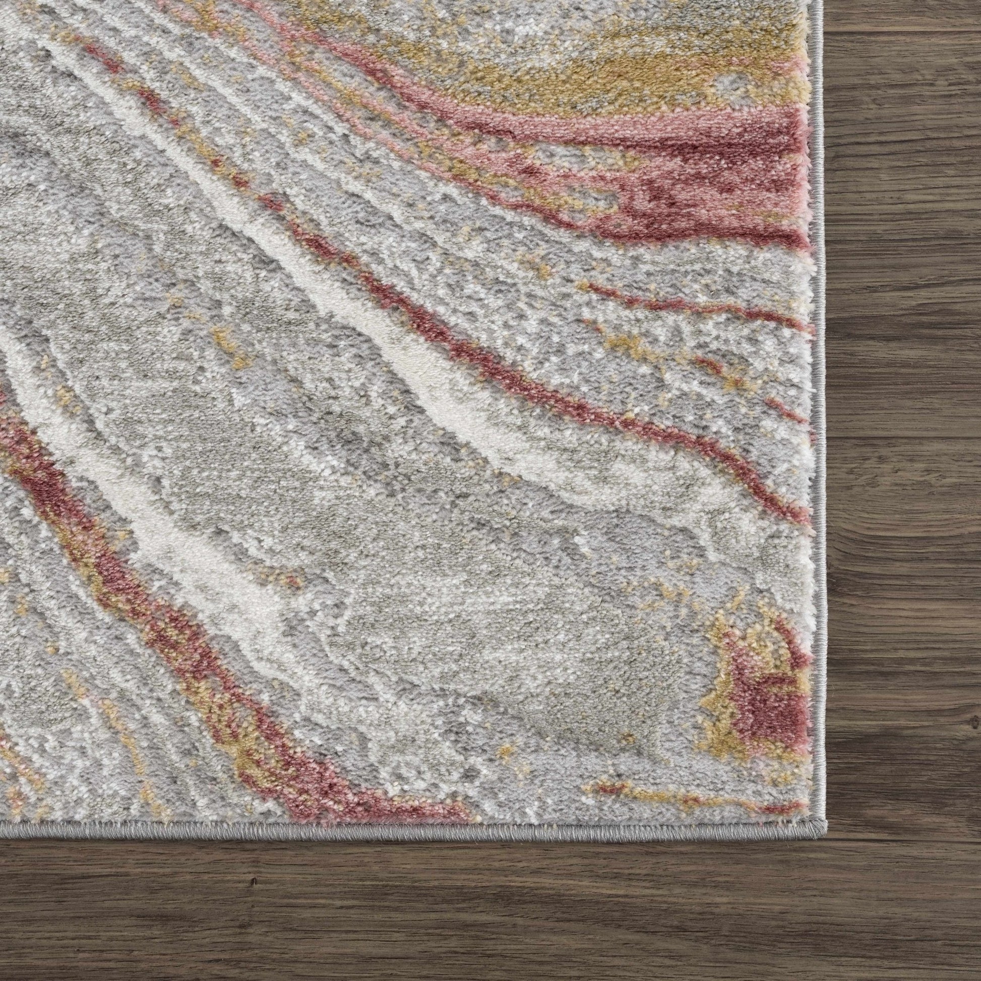 Live Marble Pink Area Rug - Quahog Bay Bedding