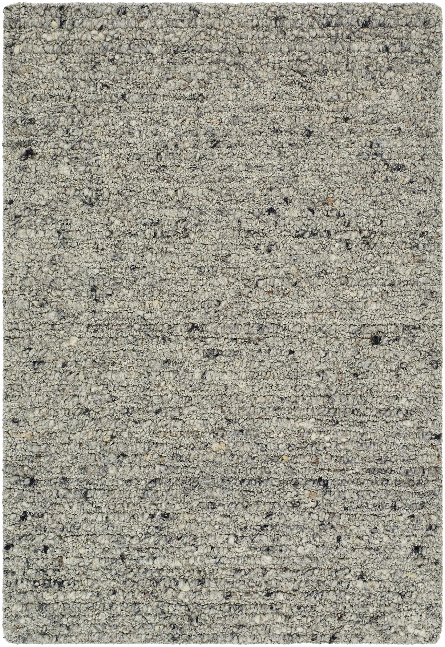 Winta Charcoal Wool Area Rug