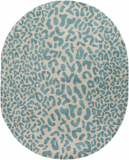 Lockbourne Leopard Print Area Rug - Quahog Bay Bedding