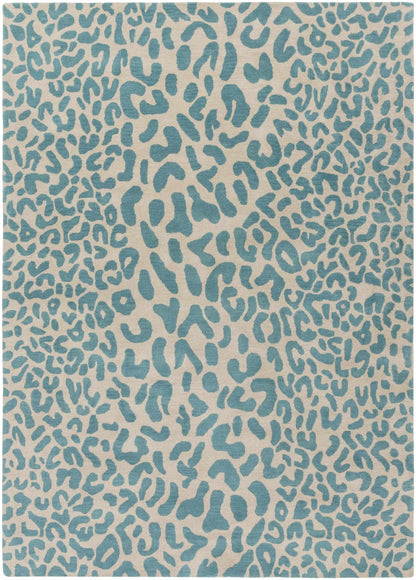 Lockbourne Leopard Print Area Rug - Quahog Bay Bedding
