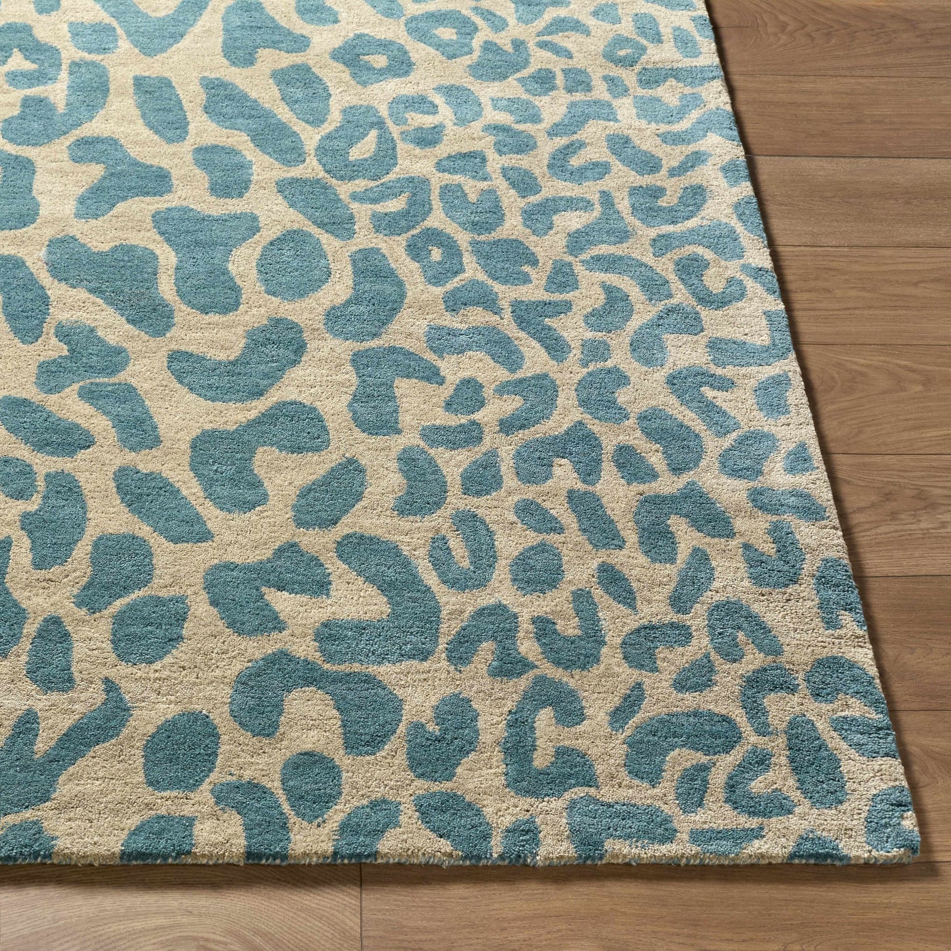 Lockbourne Leopard Print Area Rug - Quahog Bay Bedding
