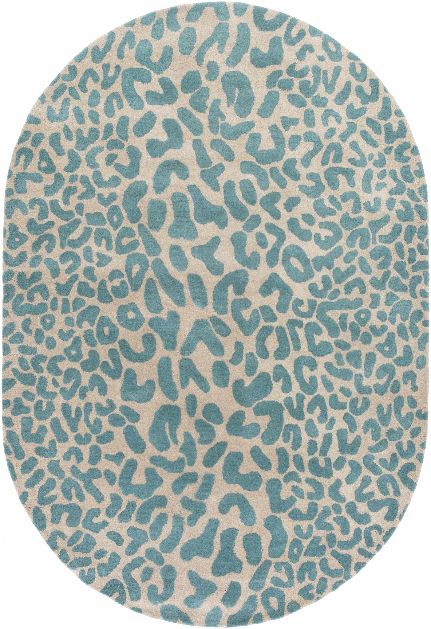 Lockbourne Leopard Print Area Rug - Quahog Bay Bedding