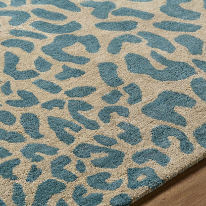 Lockbourne Leopard Print Area Rug - Quahog Bay Bedding