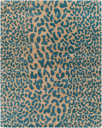Lockbourne Leopard Print Area Rug - Quahog Bay Bedding