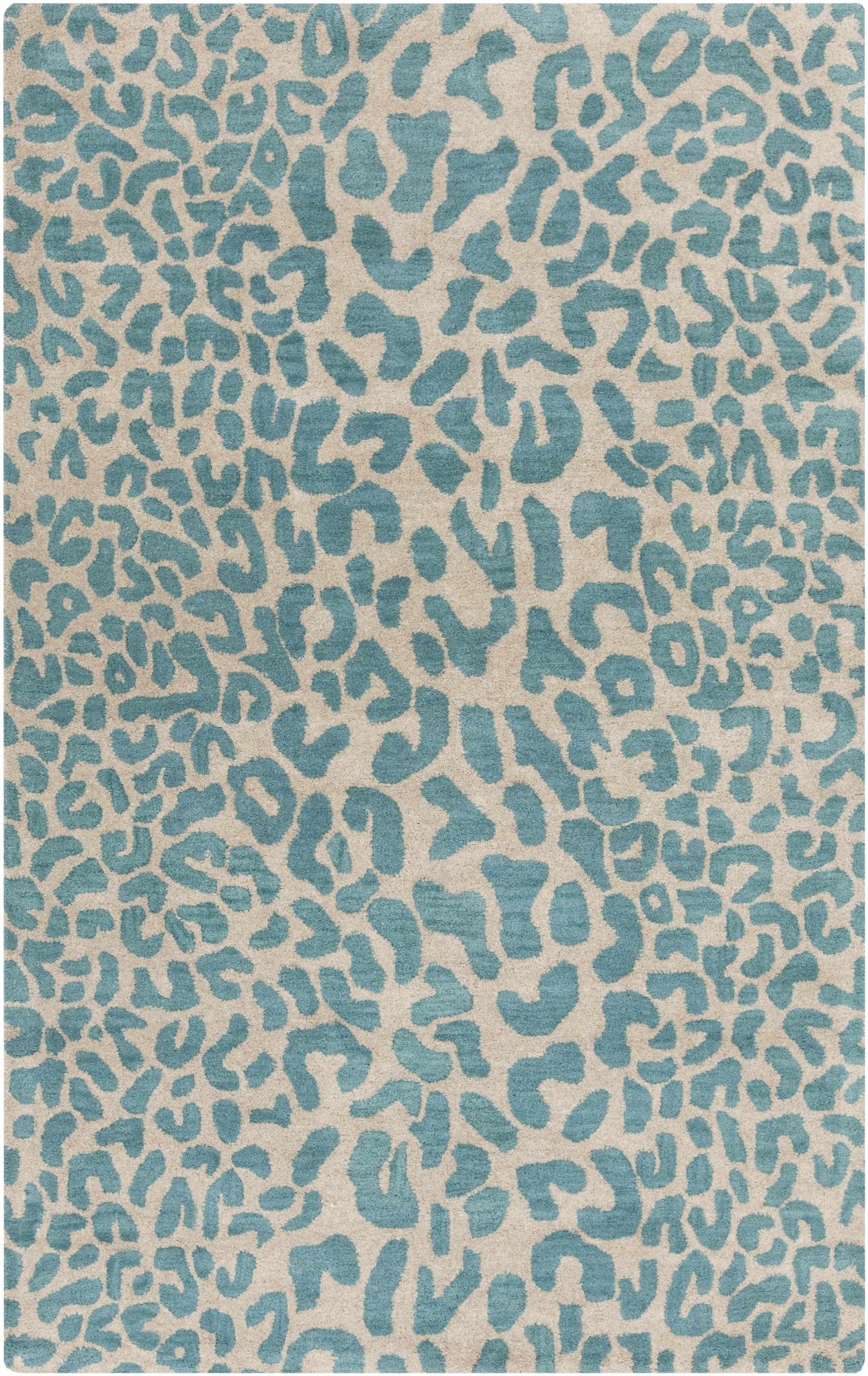 Lockbourne Leopard Print Area Rug - Quahog Bay Bedding
