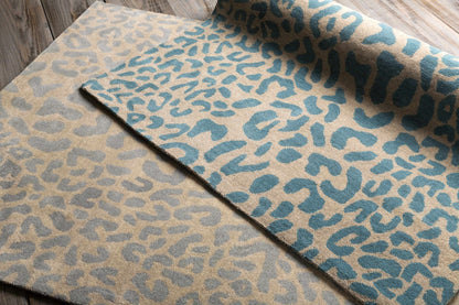 Lockbourne Leopard Print Area Rug - Quahog Bay Bedding