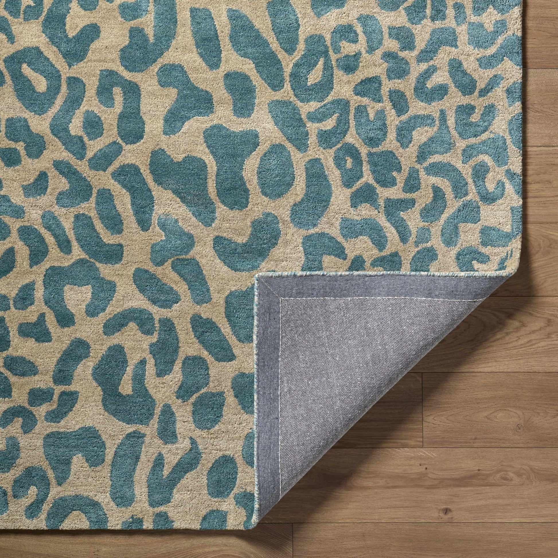 Lockbourne Leopard Print Area Rug - Quahog Bay Bedding