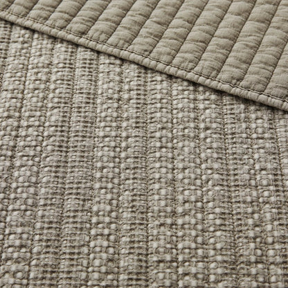 Loden Quilted Throw - Quahog Bay Bedding