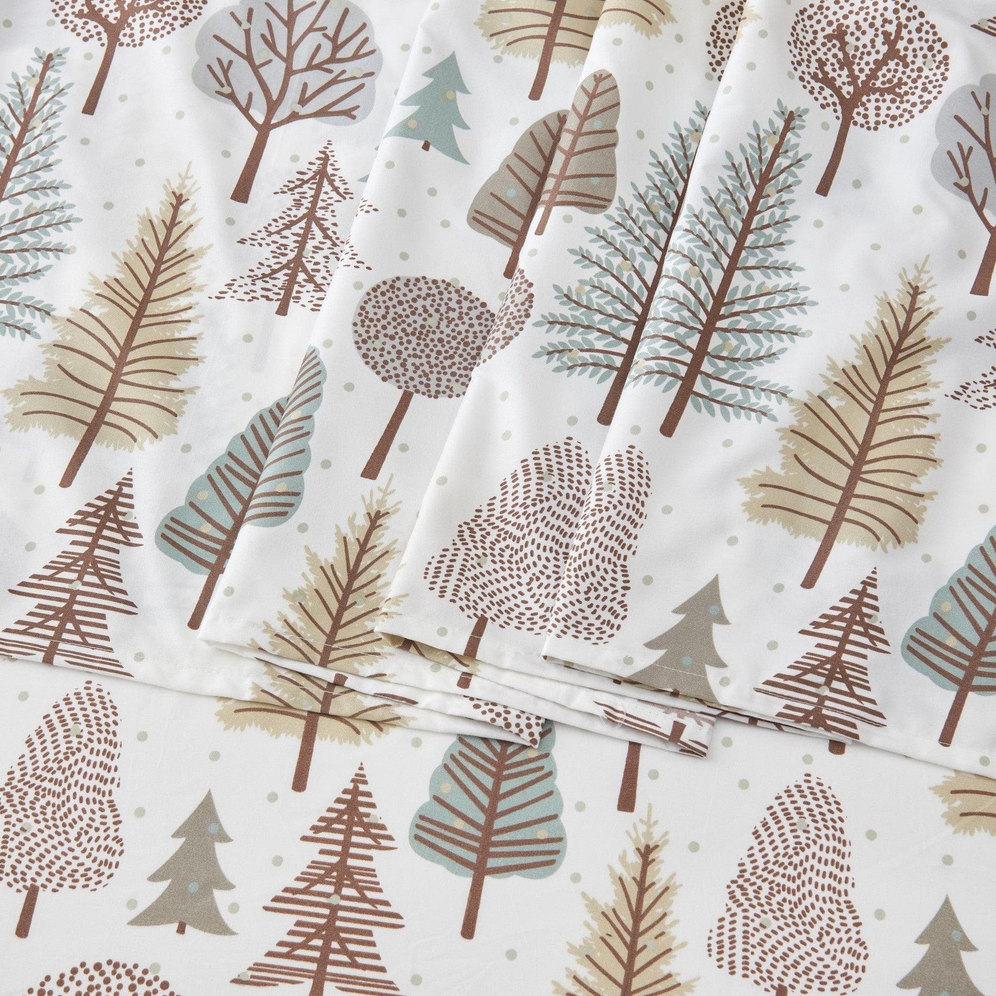 Lodge Microfiber Sheet - Mountain Ridge - Outdoor & Christmas Themed Bedding - Quahog Bay Bedding