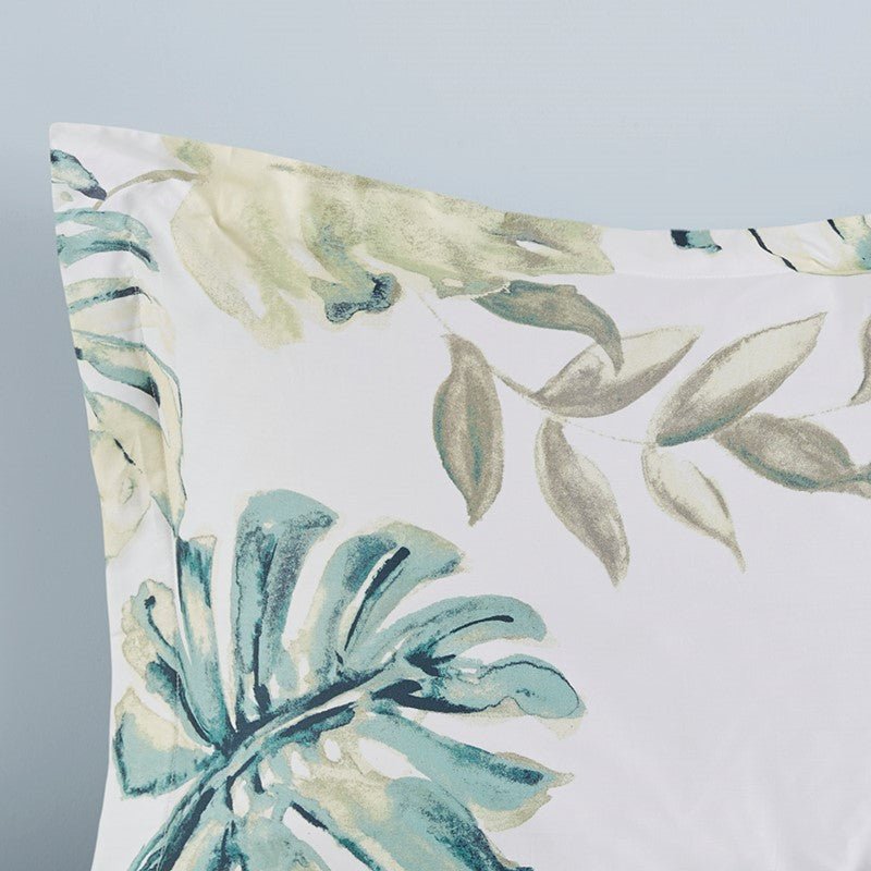 Lorelai Tropical Coastal 100% Cotton 6PC Comforter Set - Quahog Bay Bedding