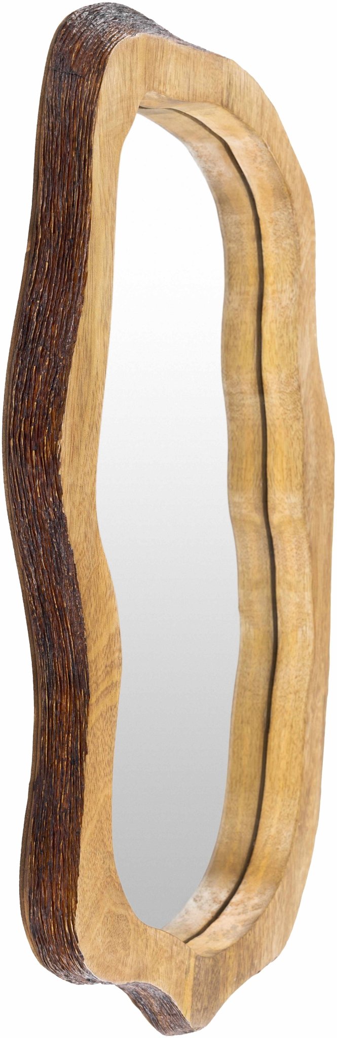 Louiseville Gold Frame Round Mirror - Quahog Bay Bedding