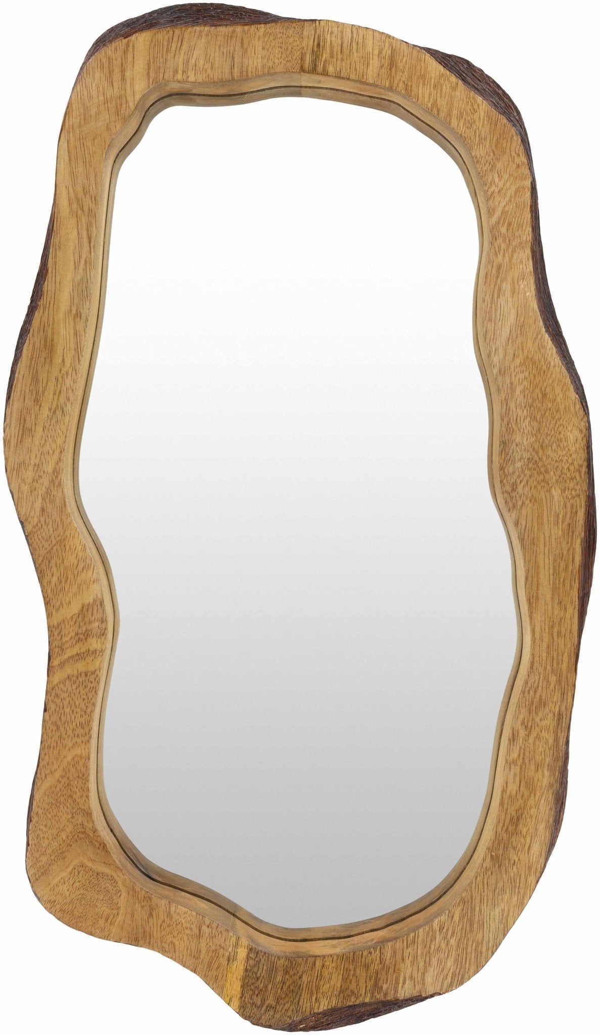 Louiseville Gold Frame Round Mirror - Quahog Bay Bedding
